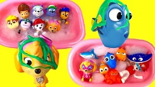 PAW PATROL amp FINDING DORY Bath [upl. by Akahc754]