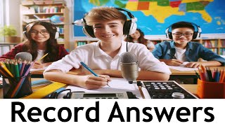 Record Answers in a Moodle Quiz [upl. by Dunson840]