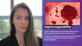 Hypercoagulability in Breast Reconstruction by Amanda Sergesketter MD [upl. by Alrrats]