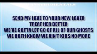 Adele  Send My Love To Your New Lover INSTRUMENTAL  KARAOKE  Lyrics [upl. by Urbain]