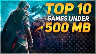 ToP 10 PC Games Under 500MB High Graphic 2021 [upl. by Kries]