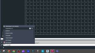Autocad  OSNAPHATCH Accrochage aux hachures [upl. by Debra104]