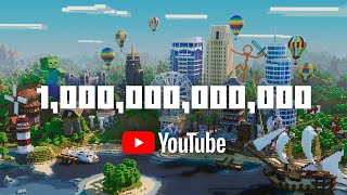 Eine Billion Minecraft Aufrufe auf YouTube – Tendenz steigend [upl. by Anile]