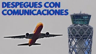 Comunicaciones entre controlador aéreo y pilotos  Despegues y Aterrizajes con comunicaciones ATC [upl. by Nailuj]