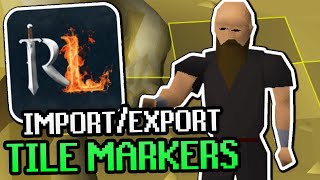 How to Import and Export Tile Markers in Runelite OSRS [upl. by Orlosky]