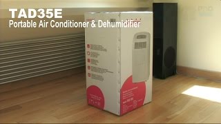 Portable Air Conditioner amp Dehumidifier  TAD35E [upl. by Deevan]