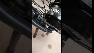 Carrera Crossfire E bike motor free play [upl. by Leizo376]