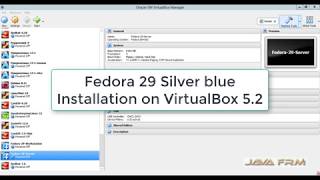 Fedora 29 Silver Blue Installation in VirtualBox 52  Fedora 29 Atomic Workstation [upl. by Marchelle823]