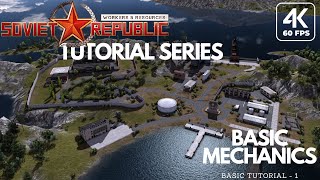 WORKERS amp RESOURCES SOVIET REPUBLIC  Tutorials  1  Basic Tutorial [upl. by Kere956]