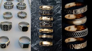 Mens Stylish Rings💍 for every one [upl. by Acirderf]