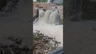 Sioux Falls SD travel southdakota sd waterfall nature [upl. by Noby]