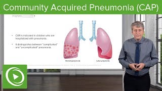 Community Acquired Pneumonia CAP – Pediatrics  Lecturio [upl. by Geoffrey]