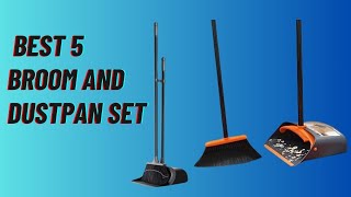 Best Broom and Dustpan Set 2023 Top Best Broom and Dustpan Set review Buying Guide [upl. by Aicilyhp531]