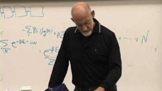 Lecture 9  Modern Physics Statistical Mechanics [upl. by Thgirw]