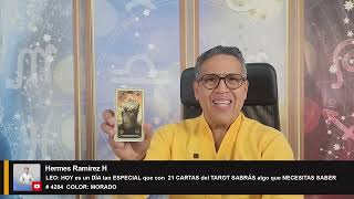 LEO HOY es un DÍA tan ESPECIAL que con 21 CARTAS del TAROT SABRÁS algo que NECESITAS SABER [upl. by Rosalinda]