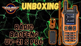 RADIO BAOFENG UV 21 S PRÓ ✅ UNBOXING [upl. by Weingarten]