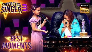 Superstar Singer S3  यह बच्ची Neha Kakkar को क्यों देना चाहती है अपना टूटा दांत  Best Moments [upl. by Shanly]