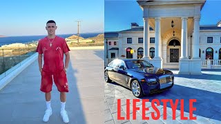 Phil Foden Lifestyle ★ 2024 Networth Girlfriend Children House Cars Awards and Biography [upl. by Enidlareg662]