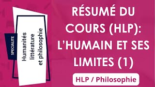 Résumé du cours HLP Lhumain et ses limites  La question de lécologie [upl. by Alhan]