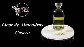 COMO HACER UN LICOR DE ALMENDRAS CASERO [upl. by Ma602]