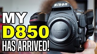 My Nikon D850 Has ARRIVED [upl. by Notneiuq]