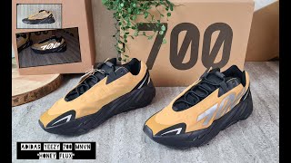 Yeezy 700 MNVN Honey Flux  On Feet and Check  75 🤔 [upl. by Jodoin]