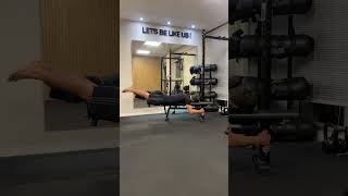 Isometric leg back extension [upl. by Ardenia]