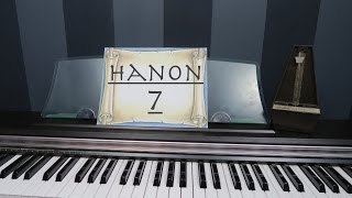 Hanon 7 warmup exercise [upl. by Ananna282]