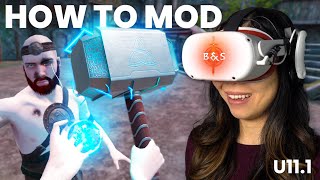 How To Mod Blade And Sorcery on Oculus Quest 2 EASY amp Update to U11 [upl. by Lazaro958]