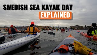 75 kayaks Sea Kayak Day  Havskajakens dag 2023 in Stockholm 2nd part of the day [upl. by Veradis]