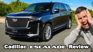 Cadillac Escalade review  060mph 14mile amp brake tested [upl. by Yenattirb631]