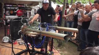 Chevrolet Small block engine sound V8  57L  Autoclasica 2016 [upl. by Nylrahc]