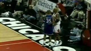 NBA Record  Bubba Wells Fouls Out In 3 Minutes [upl. by Stover]