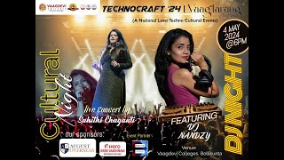 TECHNOCRAFT 24 Vaagtarang 2k24 Cultural Night [upl. by Whallon]