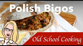 Polish Bigos Recipe  Traditional Polish Hunters Stew  One pot recipe [upl. by Adkins893]