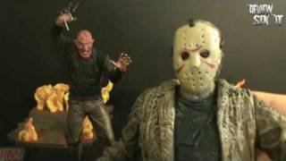 NECA Freddy Vs Jason Deluxe Boxed Set Part 2  Video Review HORROR [upl. by Archaimbaud992]