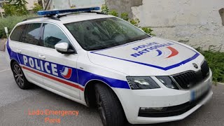 Convois Police et BRAV M en Urgence Police cars and Vans Responding [upl. by Aicile]