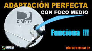 COMO HACER LA ADAPTACIÓN EN LNBs UNIVERSALES PARA ANTENA DE DIRECTV [upl. by Nerb]