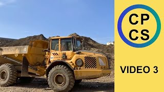 Articulated Dump Truck A56RT56  video 3  CPCS Blue Card Renewal Test Answers 20202021 [upl. by Karim]