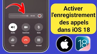 Comment activer lenregistrement des appels sur iPhone iOS 18  Fonction denregistrement des appels [upl. by Wilbur]