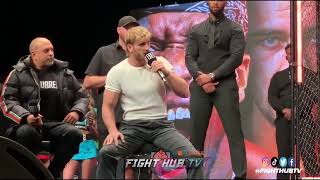 Dillon Danis hits Logan Paul with Mic [upl. by Motteo583]