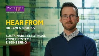 Hear from Dr James Brooks about the online MSc in Sustainable Electrical Power Systems Engineering [upl. by Rodmun484]