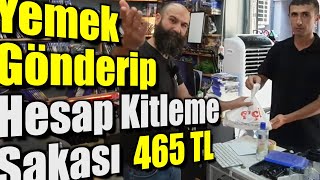 Yemek Gönderip 465 TL hesap Kilitleme Şakası Saygısızlığı Yaptılar [upl. by Zug]