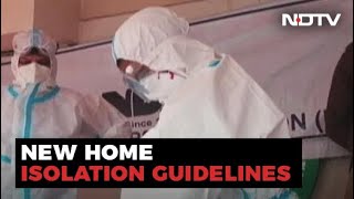 Covid19 News Home Isolation Rules For Mild Asymptomatic Cases Revised [upl. by Mohsen496]