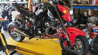 2017 Honda Grom Koso 170 4v [upl. by Viridi]