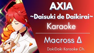 Karaoke ♬ Kaname Buccaneer  AXIADaisuki de Daikirai 【Off Vocal Romaji】 [upl. by Odella]