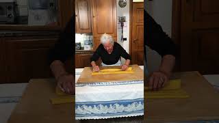 87yr old Betta makes tagliatelle pasta [upl. by Ades]