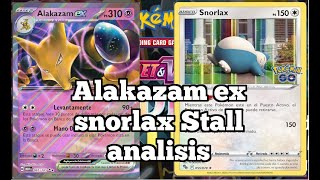 Alakazam ex y snorlax Pokemon GO  vale la pena jugarlo juntos  analisis Tips y trucos [upl. by Obola]