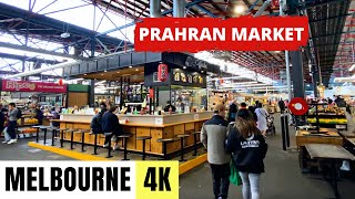 MELBOURNE AUSTRALIA 🇦🇺 4K Prahran Market — Walking Tour [upl. by Nolyat124]