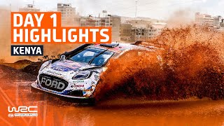 Day 1 Highlights  WRC Safari Rally Kenya 2024 [upl. by Jenifer]